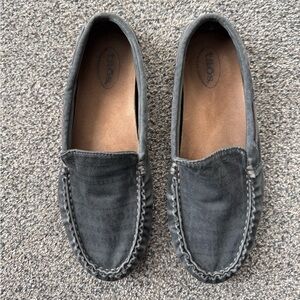 Taos Women’s Charcoal Slip-On Moccasin Loafers